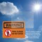 Signmission Pool Closed Do Not Enter OSHA Warning Sign, Vinyl Decal, 10in W x 7in L, 2PK OS-2PACK-WS-D-710-L-12772 - alternate 4